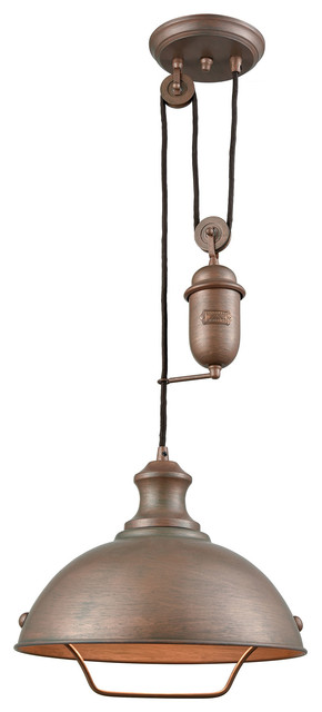 ELK Lighting Farmhouse 1-Light Pendant 