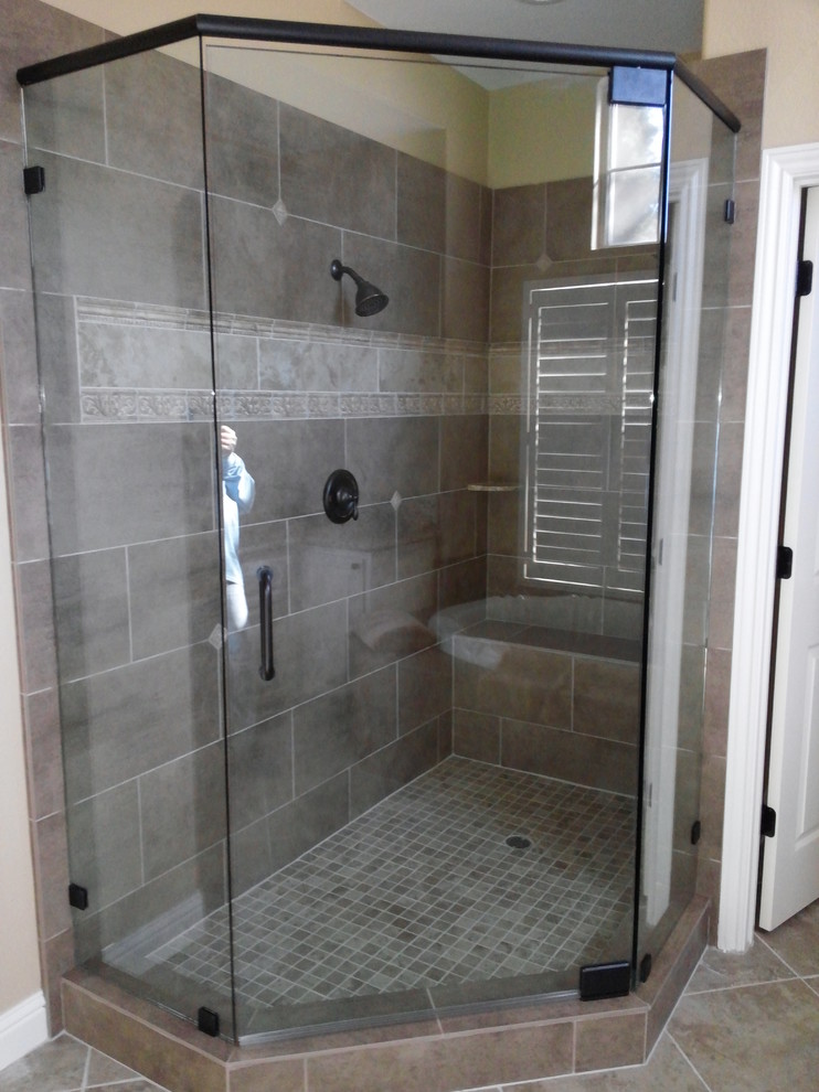 American Heavy Glass Shower Door Mirror Sacramento Ca