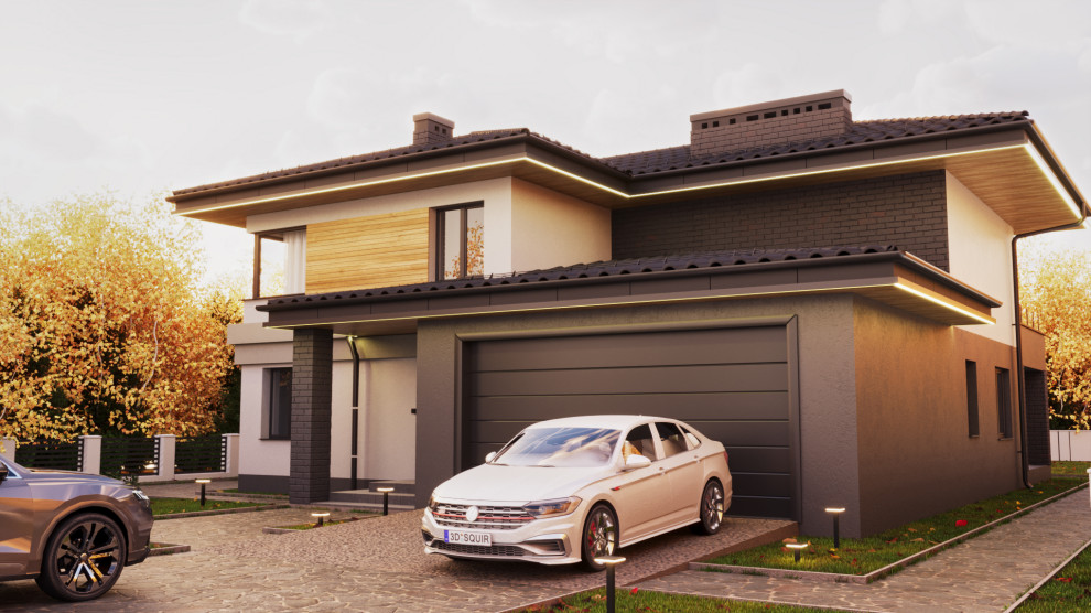 American Home in Autumn Breath by ACG Group