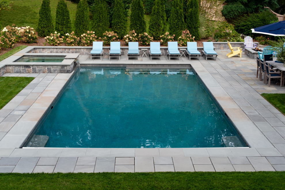 Pool - large transitional pool idea in Boston