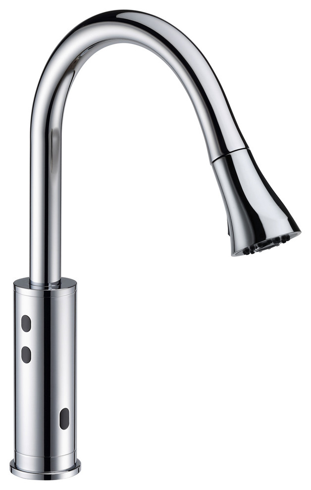 Cinaton iSense Completely Touch Free PullDown Faucet Contemporary