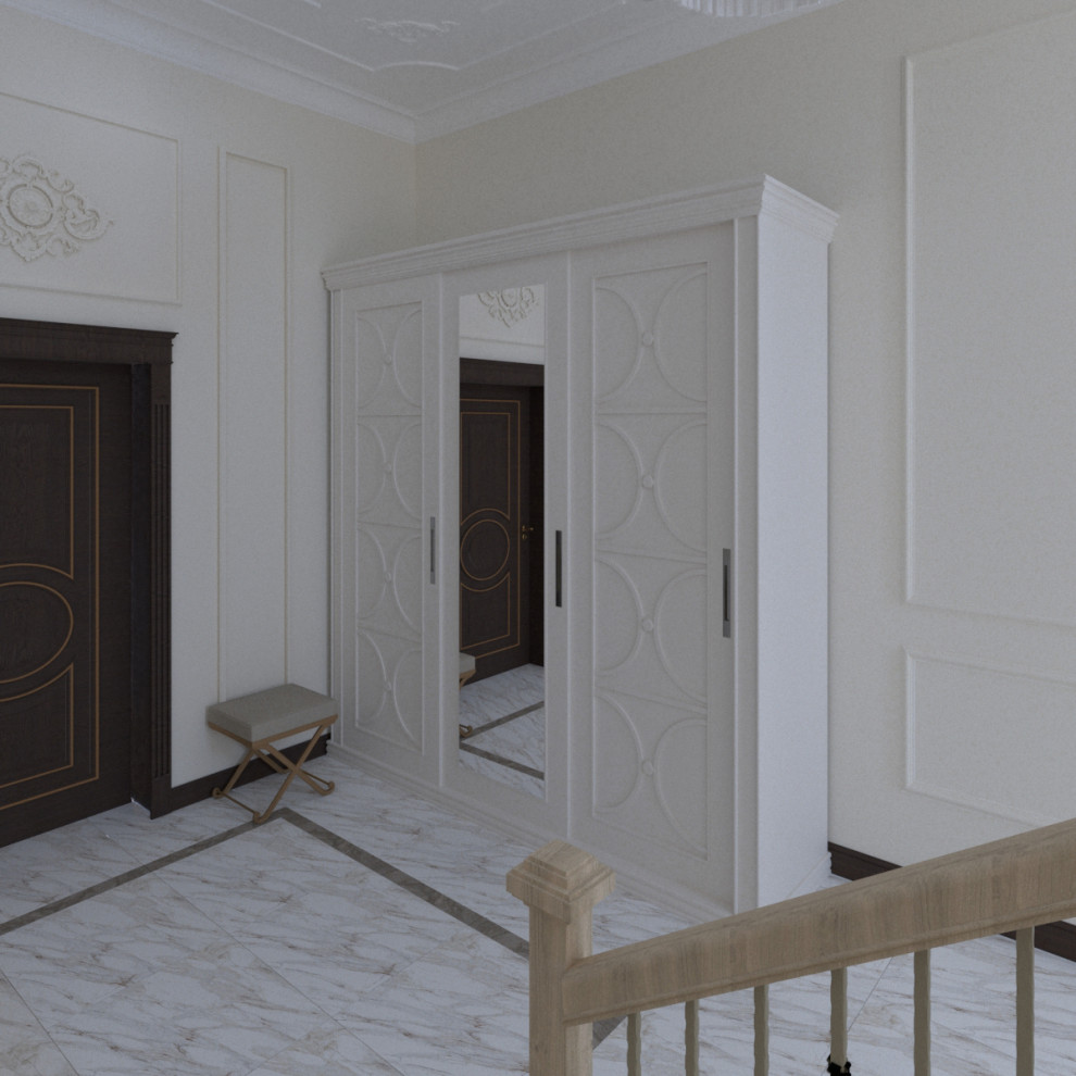 Интерьер с элементами классики