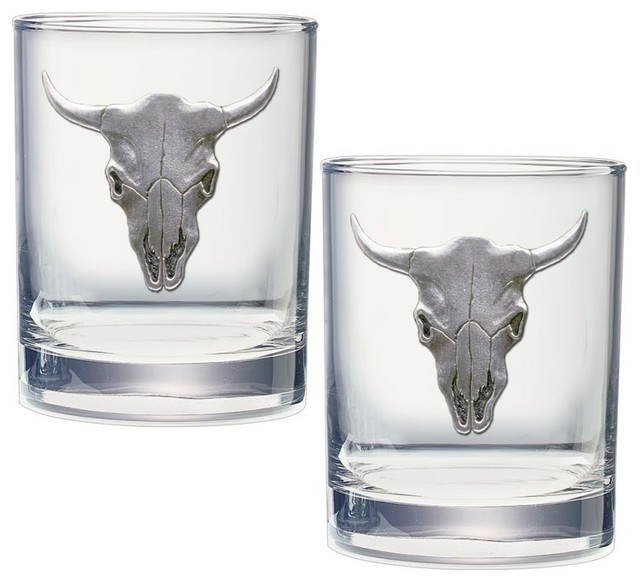 Longhorn Double Old Fashioned Glass, Set of 2
