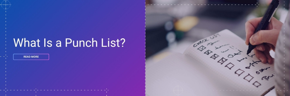 The punch-list captures every detail that turns good construction into great craftsmanship.