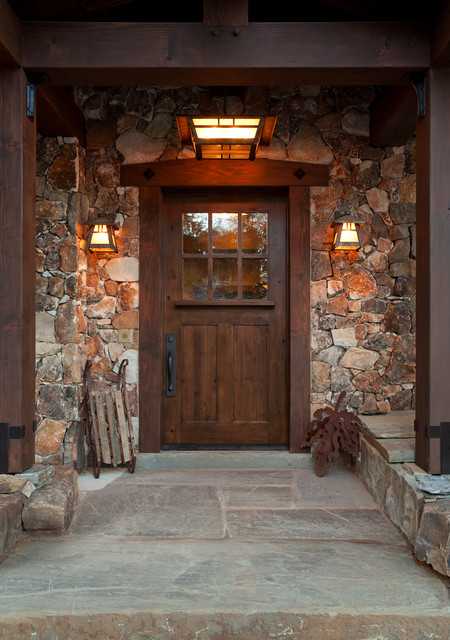 Entry rustico-ingresso