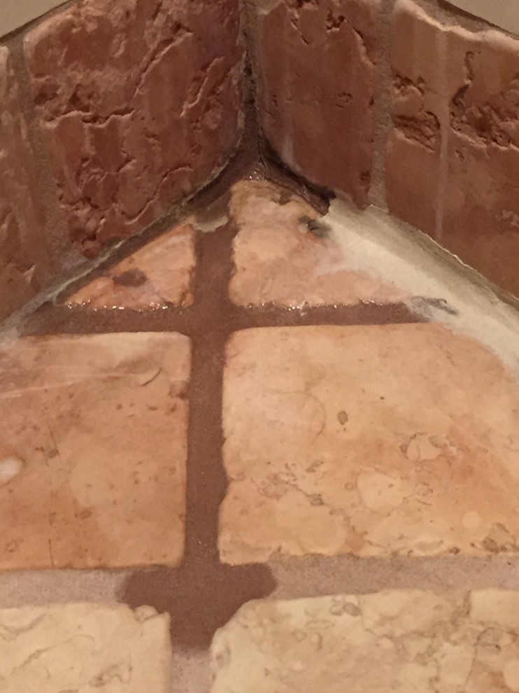 Shower floor not drying