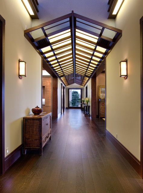 Craftsman Residence asian-hall