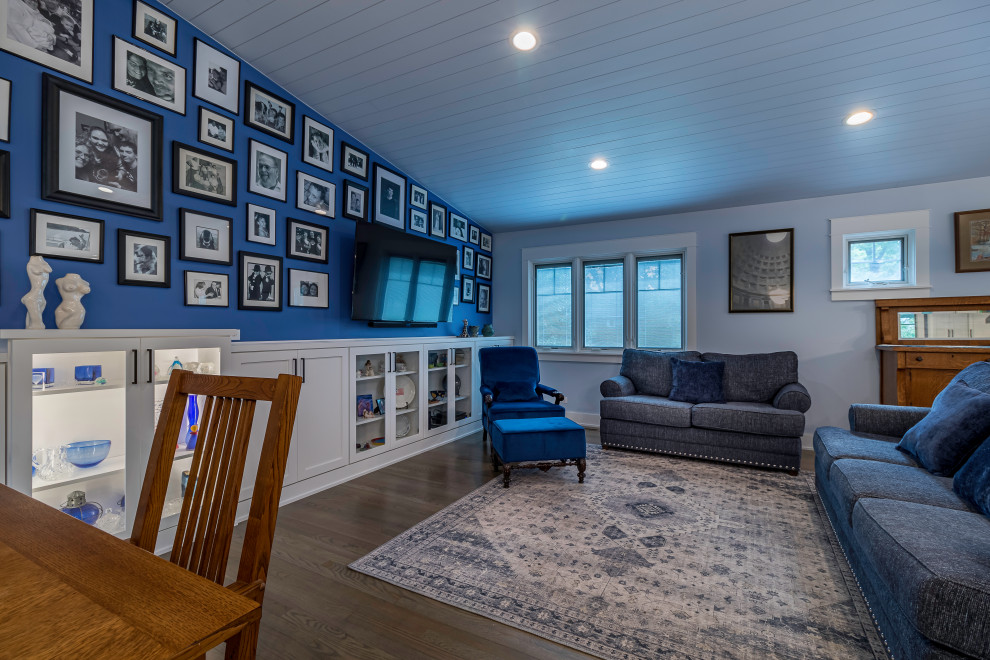 Blue Bliss Open Kitchen Reno