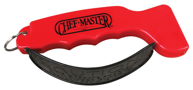 Chef Master 90015GDCM Professional Carbide Hand Held Knife Sharpener