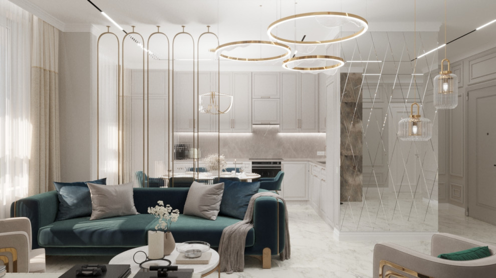 Проект 80м2 в ЖК Скандинавия