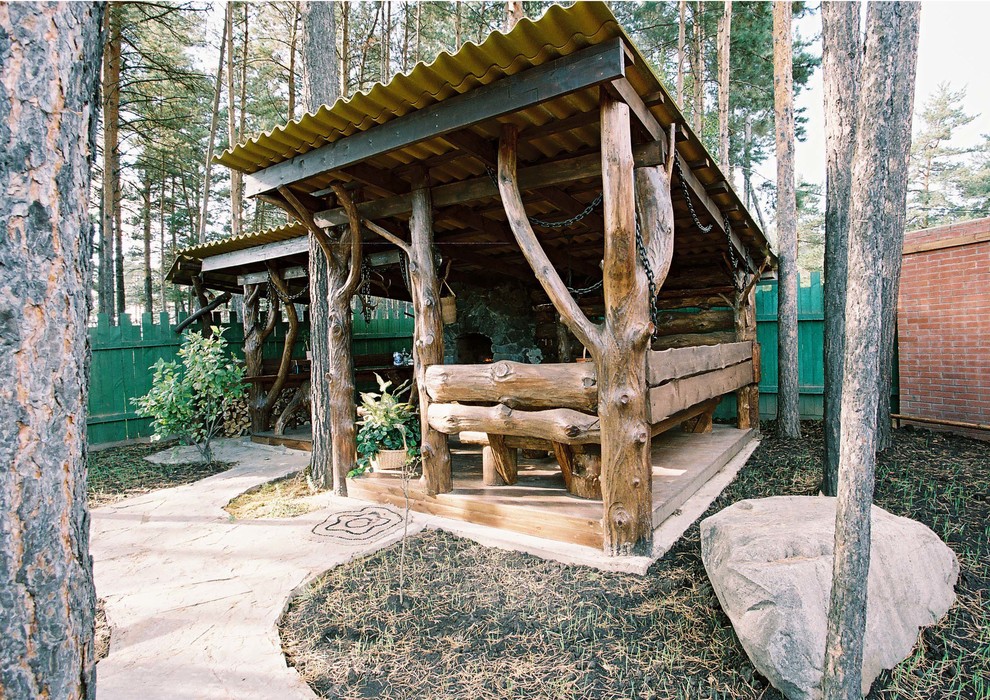 Сад в стиле кантри.