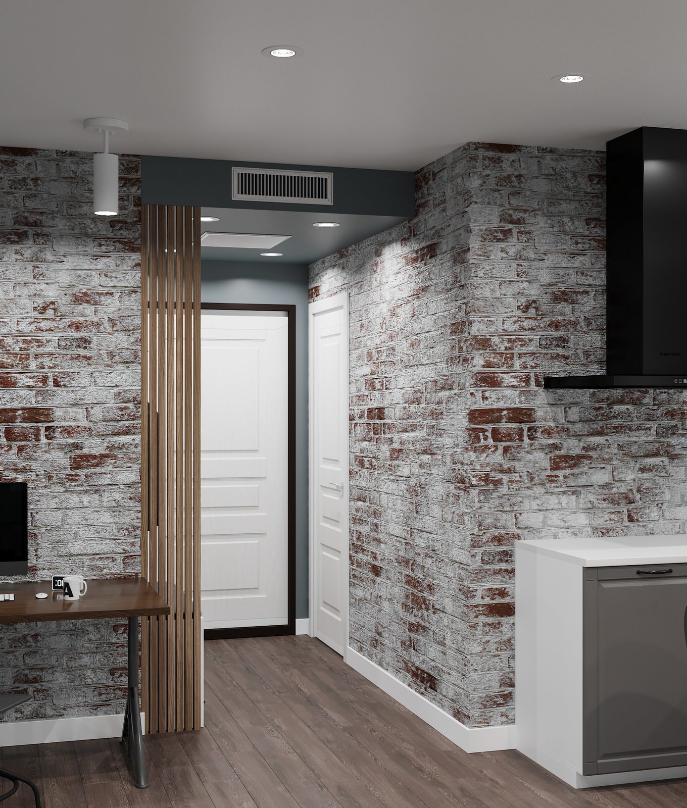 Вид на входную дверь