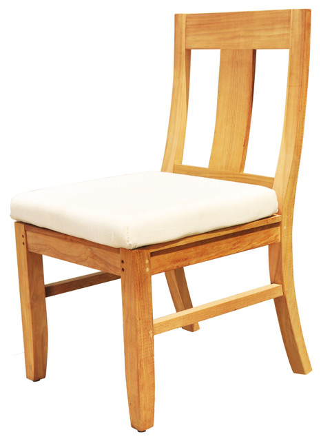 Osbo Armless Chair A Grade Teak Outdoor Patio Dining Osbo Armless Chair A Grade Teak Outdoor Patio Dining Transitional Chairs By Deals