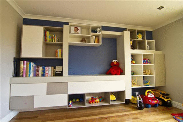 Inspiration for a contemporary kids' playroom in Perth.