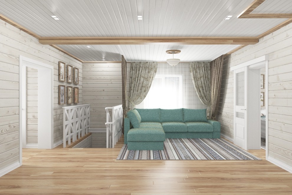 Коттедж из бруса посёлок Лесной