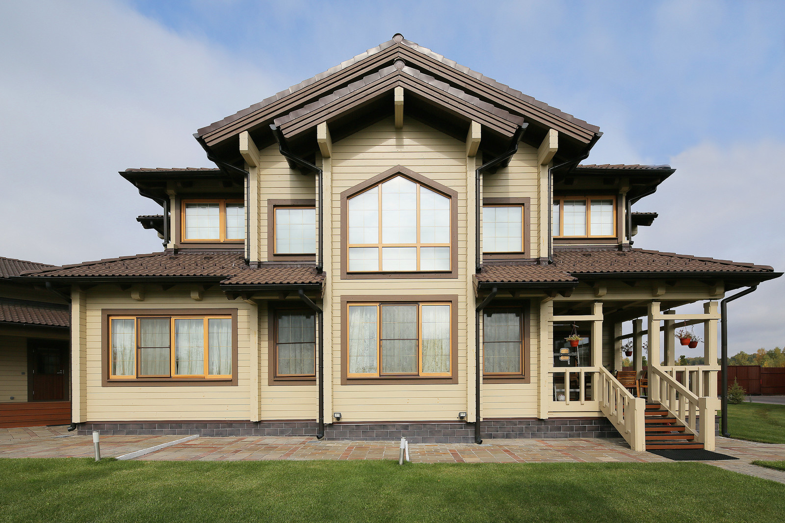 Дом из клееного бруса Екатерина