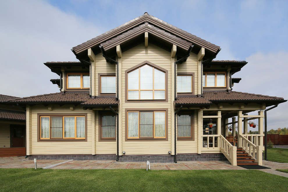 Дом из клееного бруса Екатерина