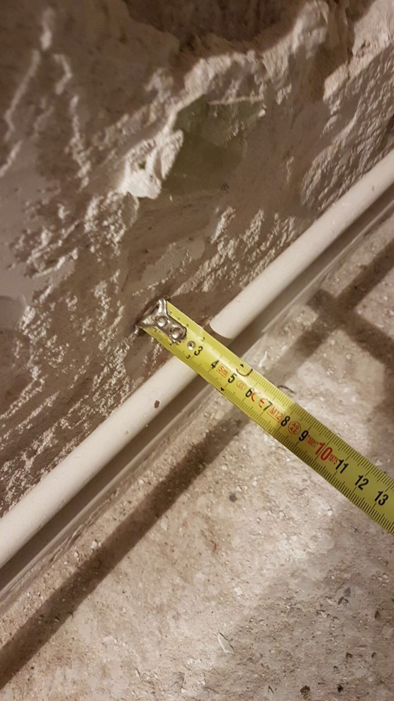 Avant /âpres : ouverture de la salle et bain dans l’entrée