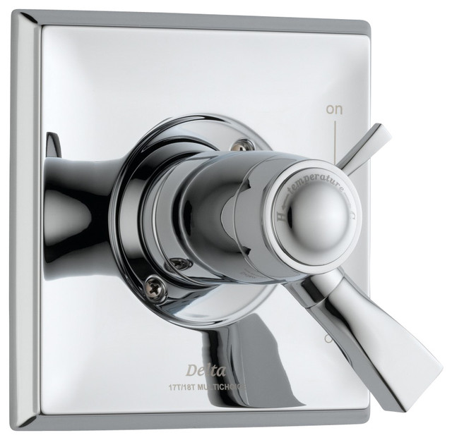 Dryden TempAssure 17T Series Thermostatic Valve Trim Only in Chrome
