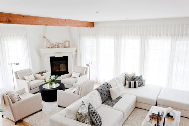 multifunctional living room - modern - living room - montreal -