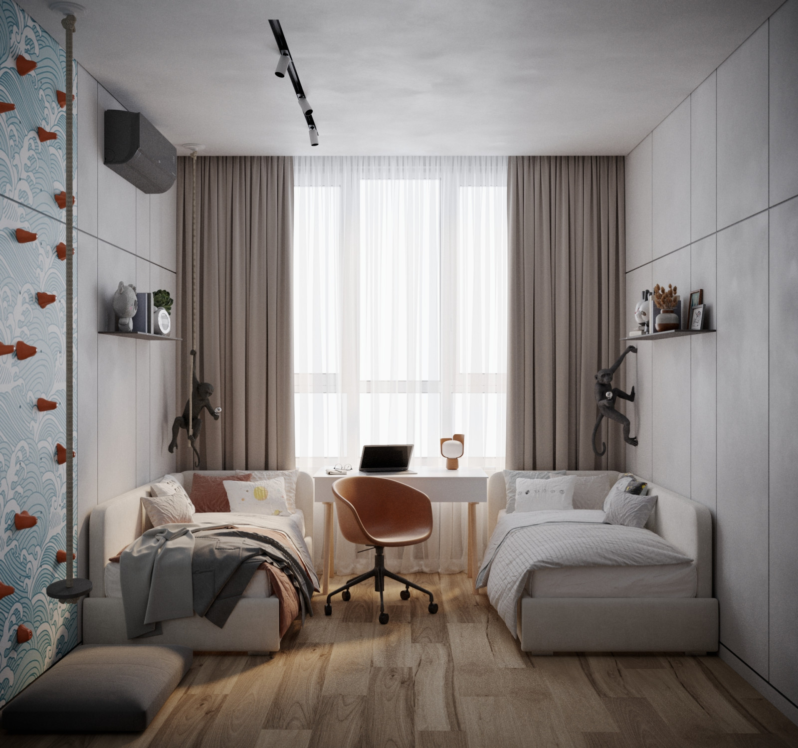 Дизайн проект квартиры в ЖК "Огни"