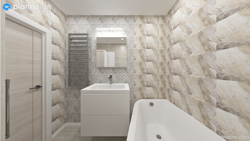 4хкомнатная квартира для молодой семьи с кабинетом в кладовке