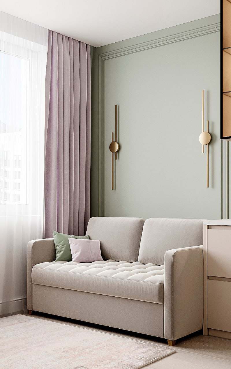 Дизайн-проект квартиры 48кв.м