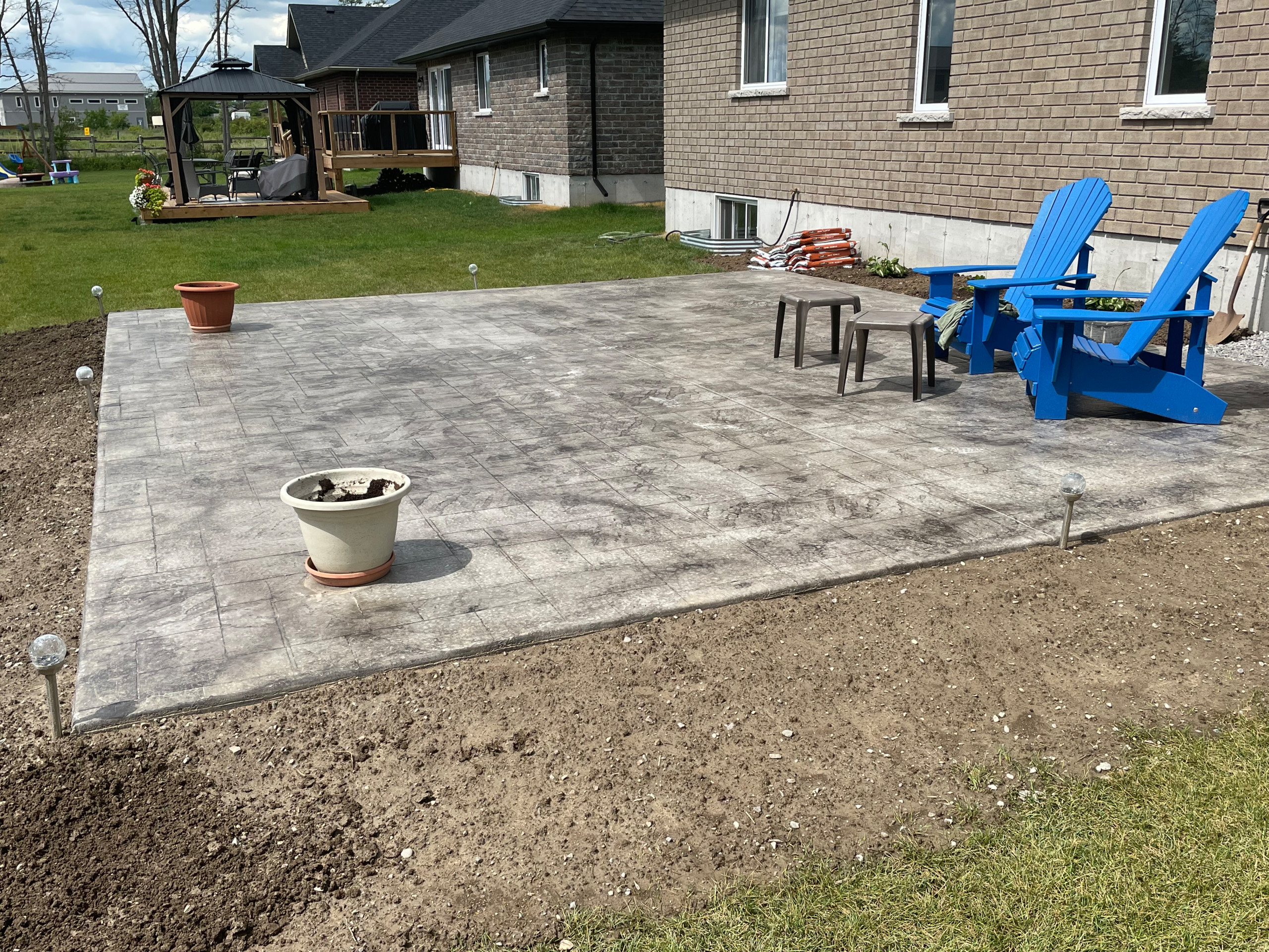 New Concrete Patio