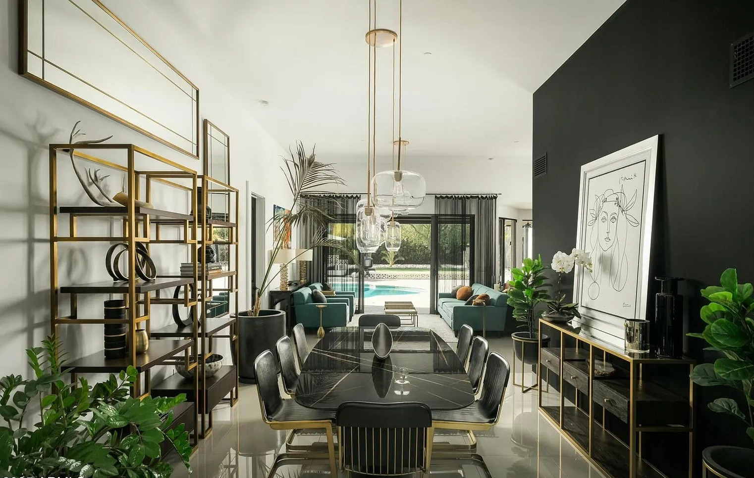 Whole Home Mid Century Meets Industrial