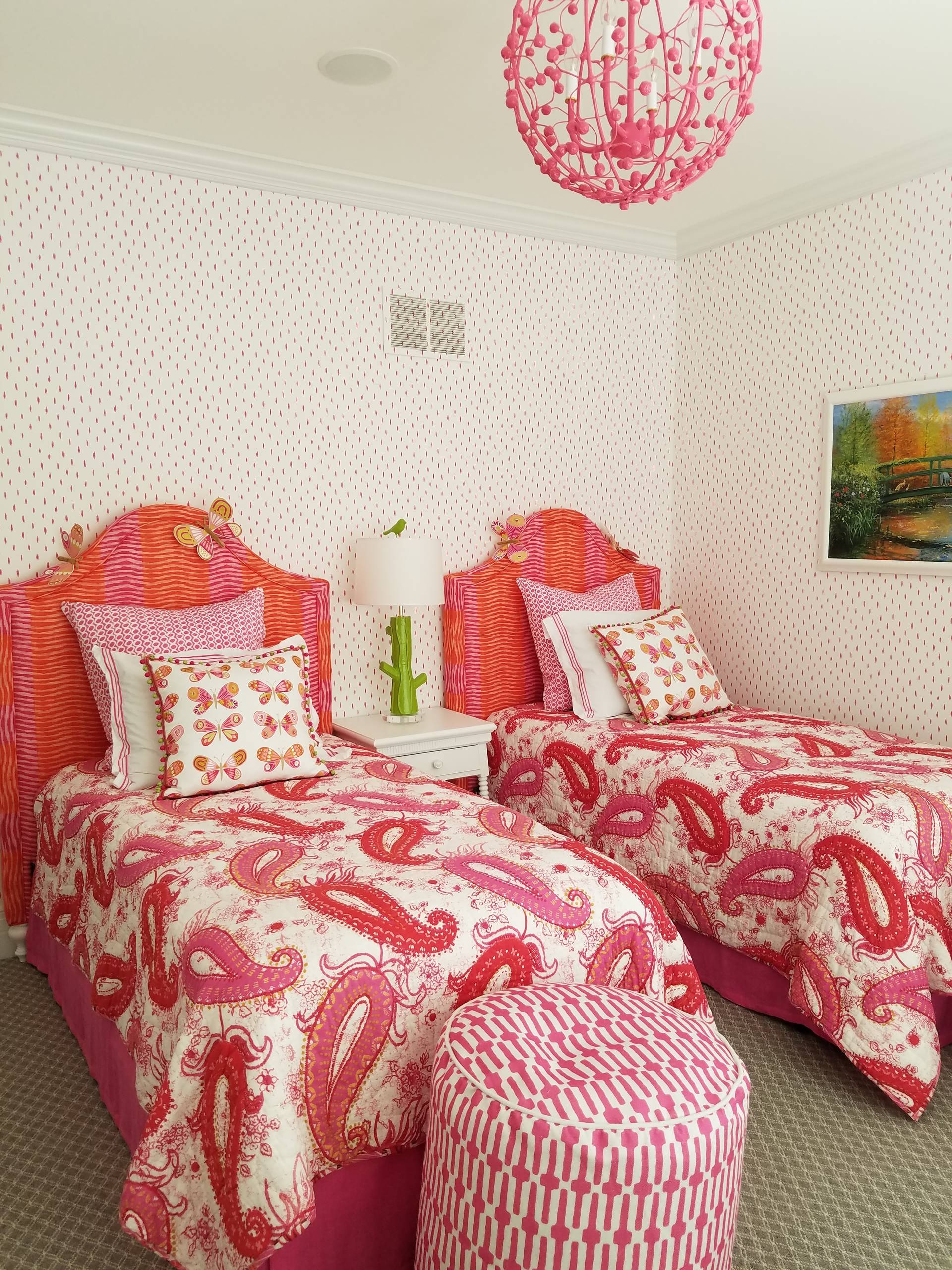 Wallpaper Install: Grandkids' Suite