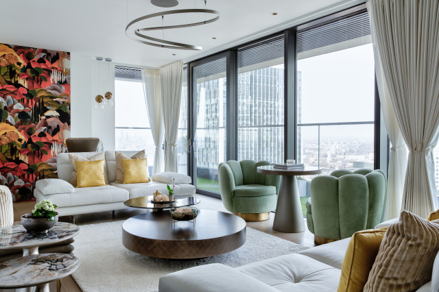 2 Bed Apartment modern-living-room
