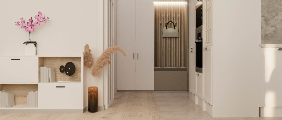 Квартира в современном стиле с теплыми тонами и уютной атмосферой