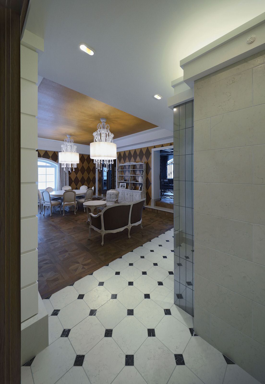 Дом в классическом стиле 450 м2