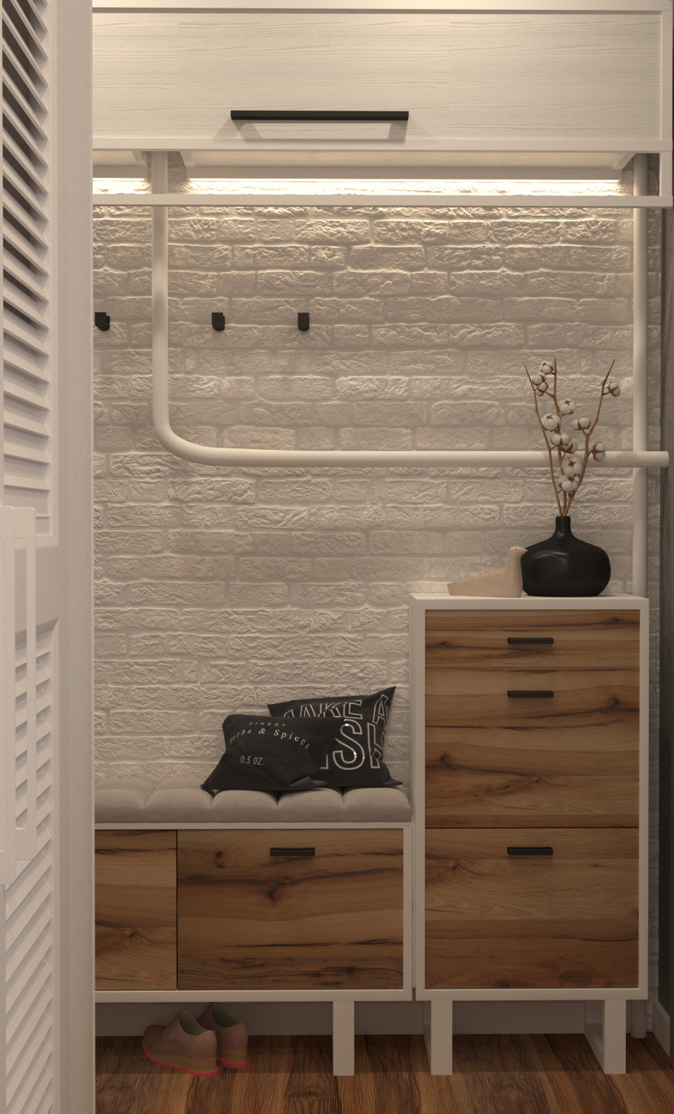 Маленькая однушка в старом фонде  "ДО и ПОСЛЕ"