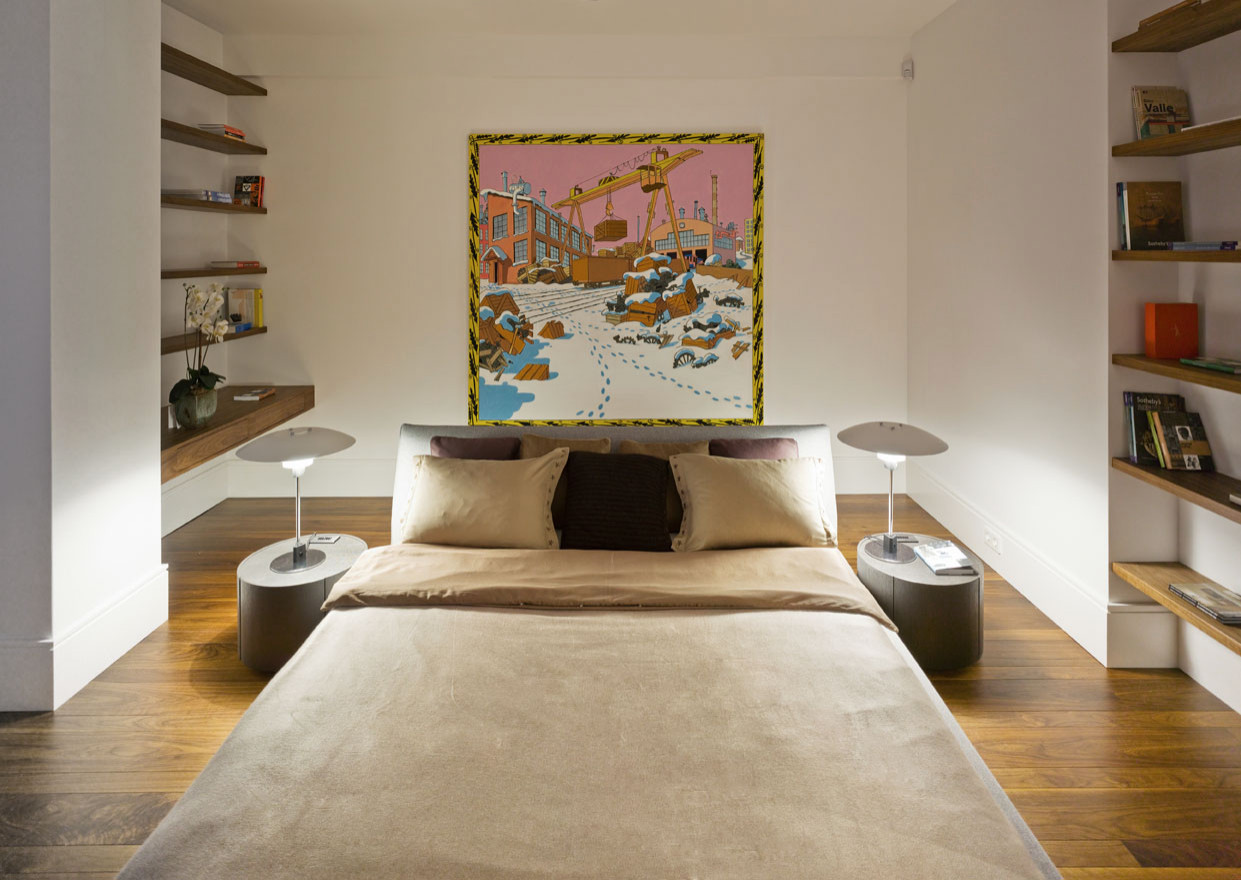 Квартира коллекционера в Crystal House