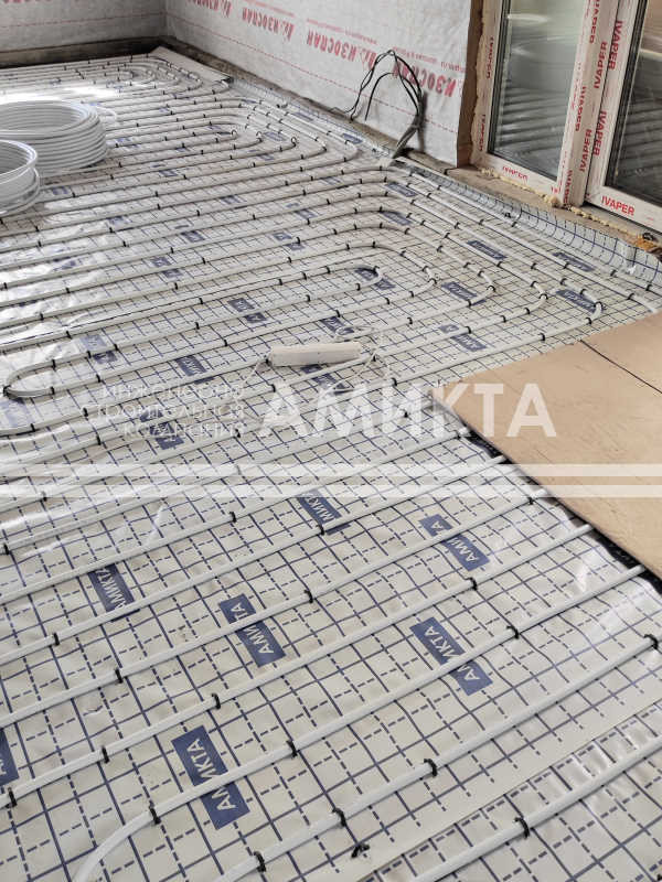 Отопление для каркасного дома 110 м²