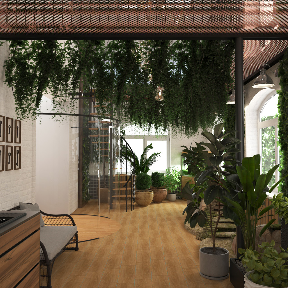 Зимний сад в загородном доме