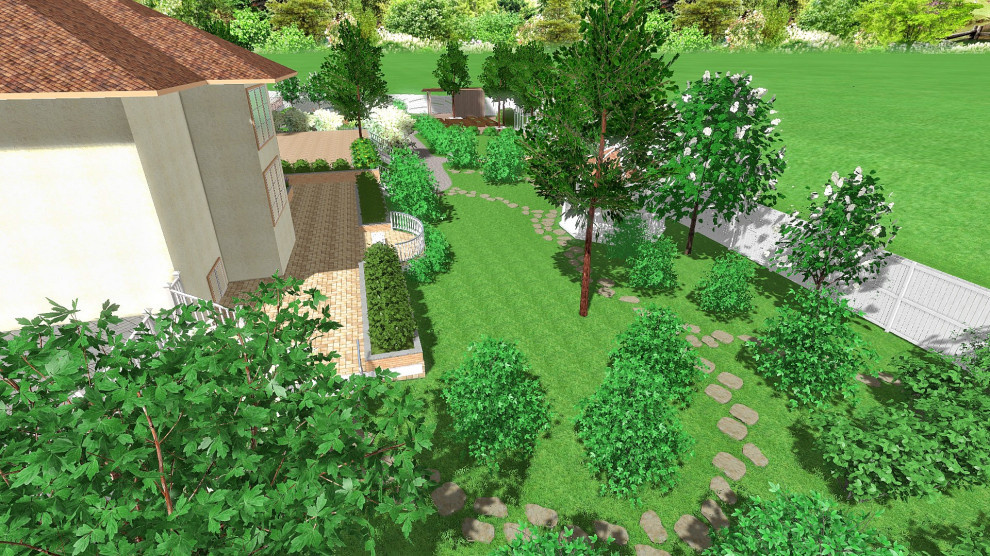 Ландшафтный дизайн проект (Улан-Удэ)