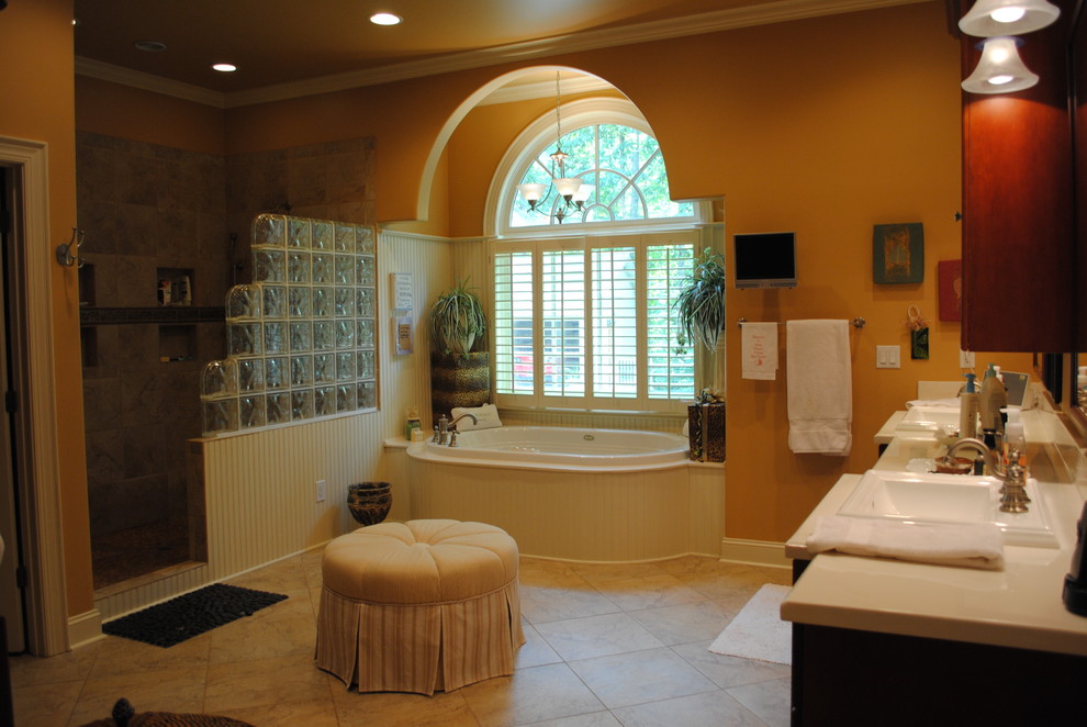 Master Bath Traditional Bathroom Raleigh By Superior Interiors