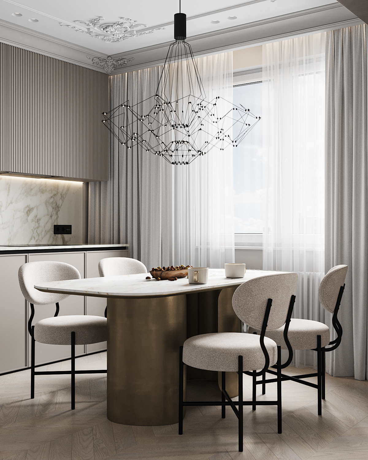 ЖК Лучи (3х комнатная квартира 112 м2 г. Москва)