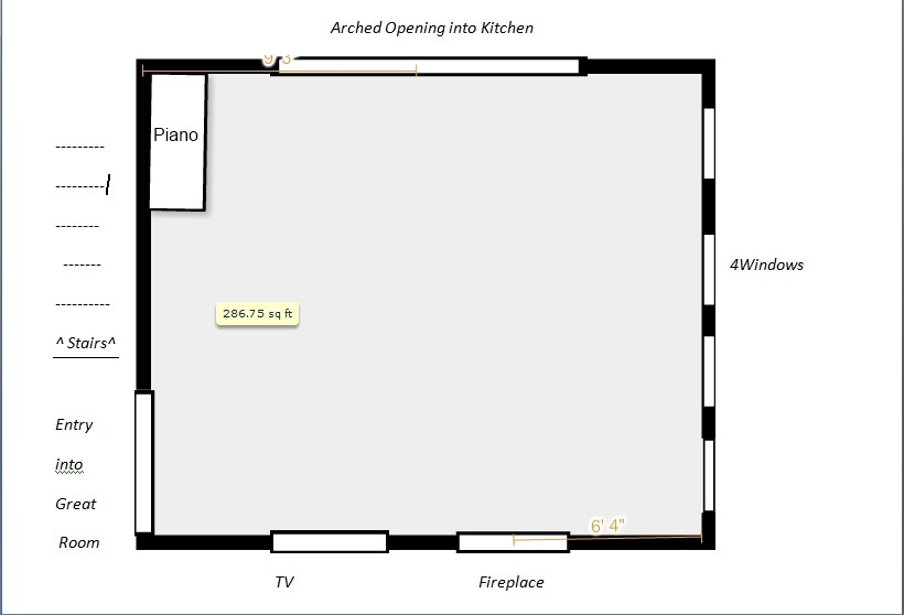 Need help with living room furniture placement