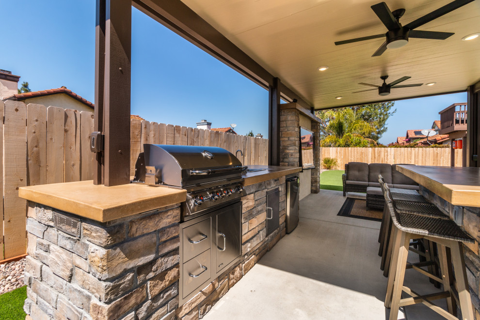 James and Sophia Full Backyard Remodeling + Outdoor Kitchen Building