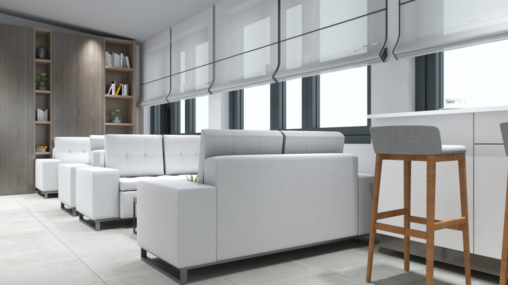 Проект "OKR-75" - Кофейня в современном стиле