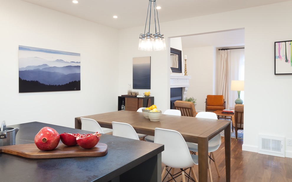 Inspiration for a 1960s dining room remodel in San Francisco