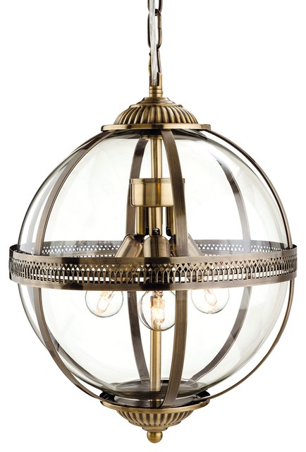 Mayfair Brass Pendant