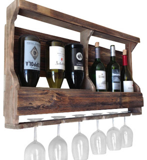 farmhouse wine rack
