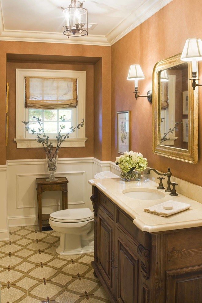 Westchester Residence - Traditional - Powder Room - New ...