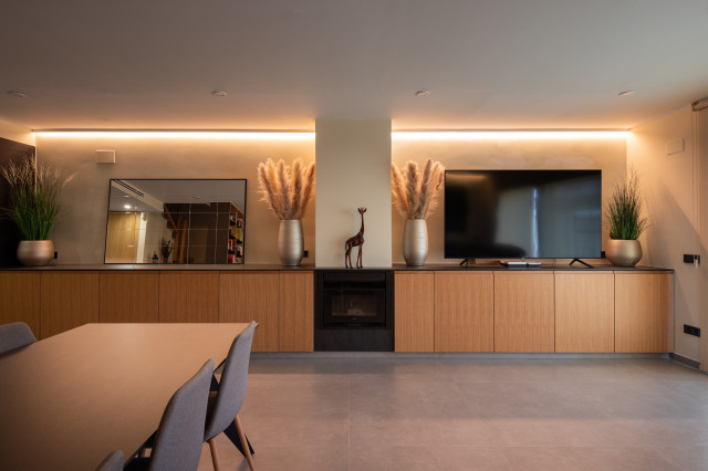 Reforma interior - Casa JH skandinavisk-vardagsrum