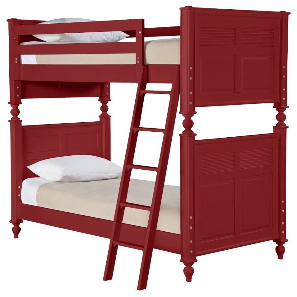 myHaven Bunk Bed, Full - Chili Pepper Standard Finish