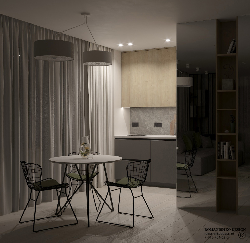 Дизайн интерьера квартиры в ЖК "Чкалов"